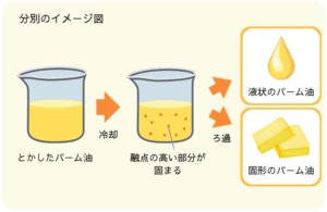 パーム油の分別