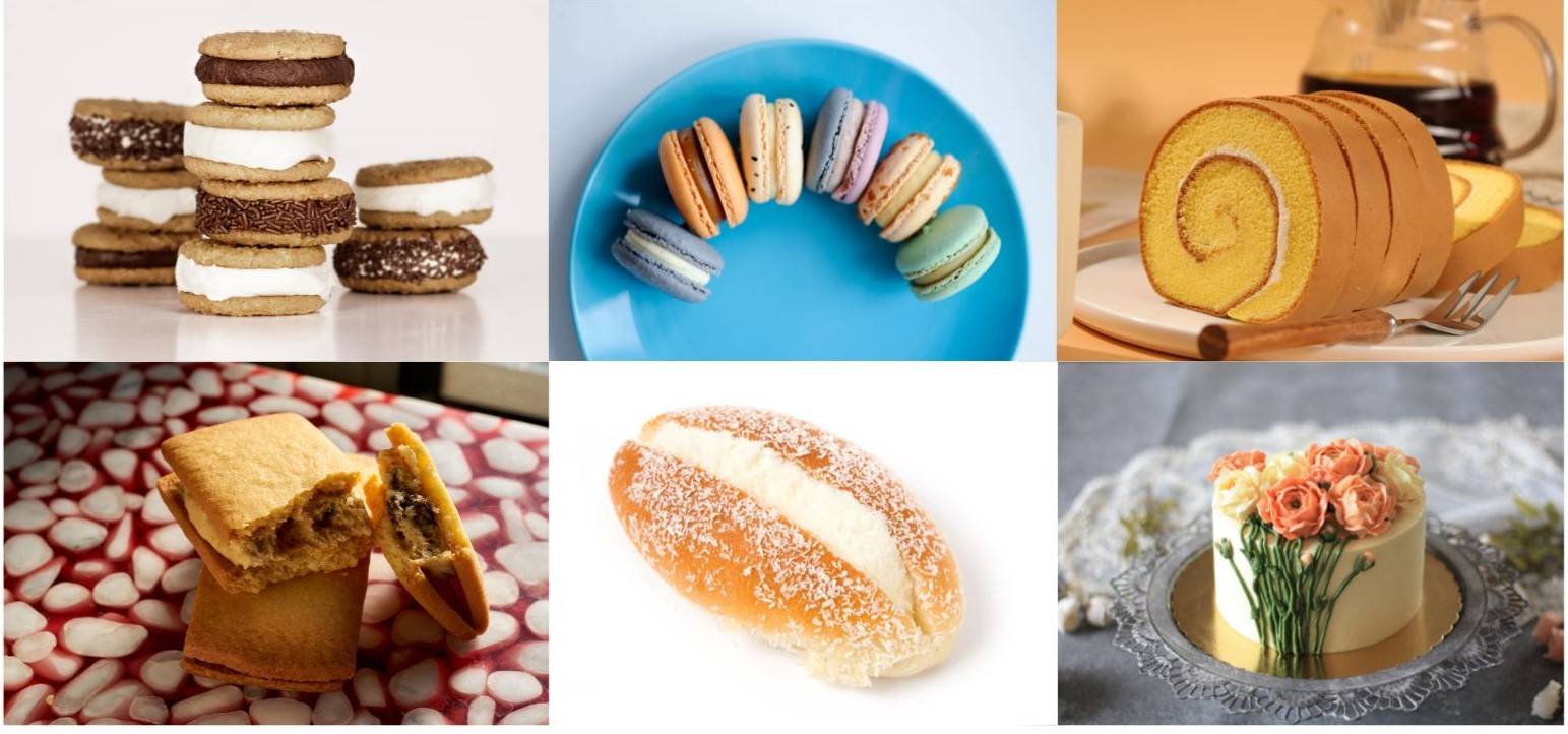 バタークリームが使われたお菓子例