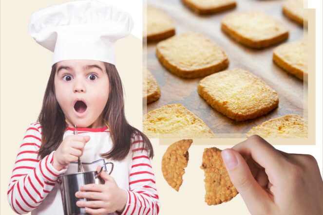 サブレやクッキーがひび割れる?!チェッキングの原因と対策