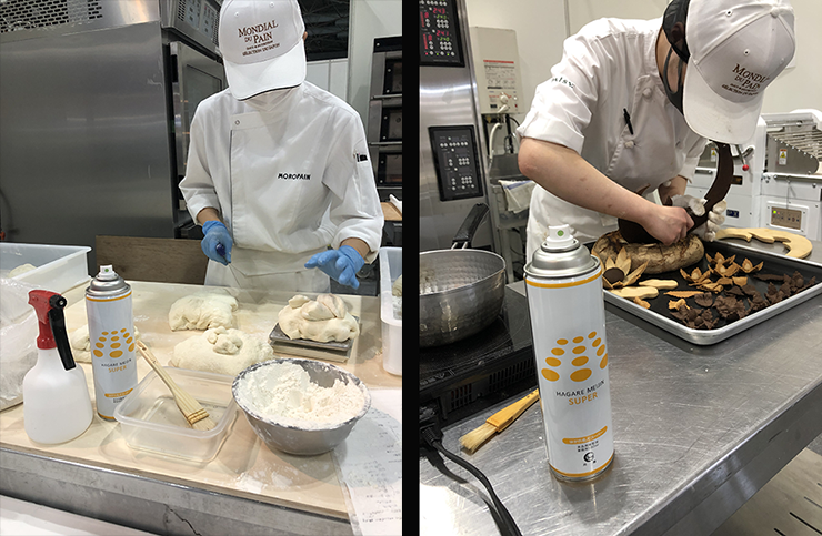 競技中の選手と写真を撮らせていただきました。